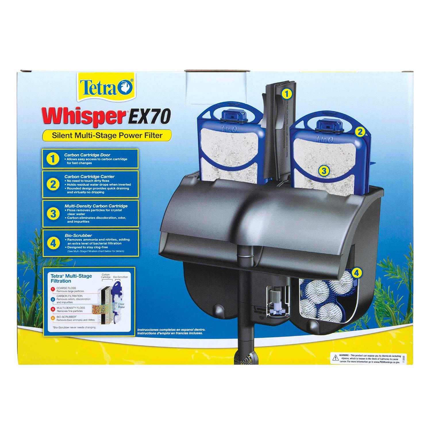 Tetra Whisper EX-70 Power Filter - Pet Supplies online store