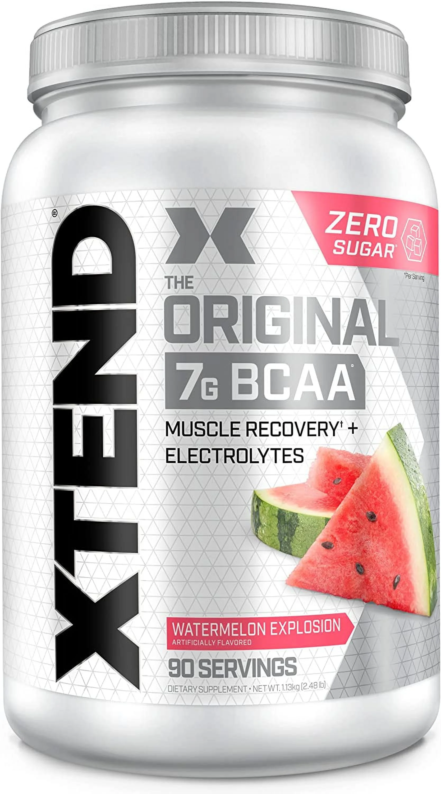 XTEND Original BCAA Powder + Watermelon Explosion + Muscle Recovery + Electrolytes + 90 Servings
