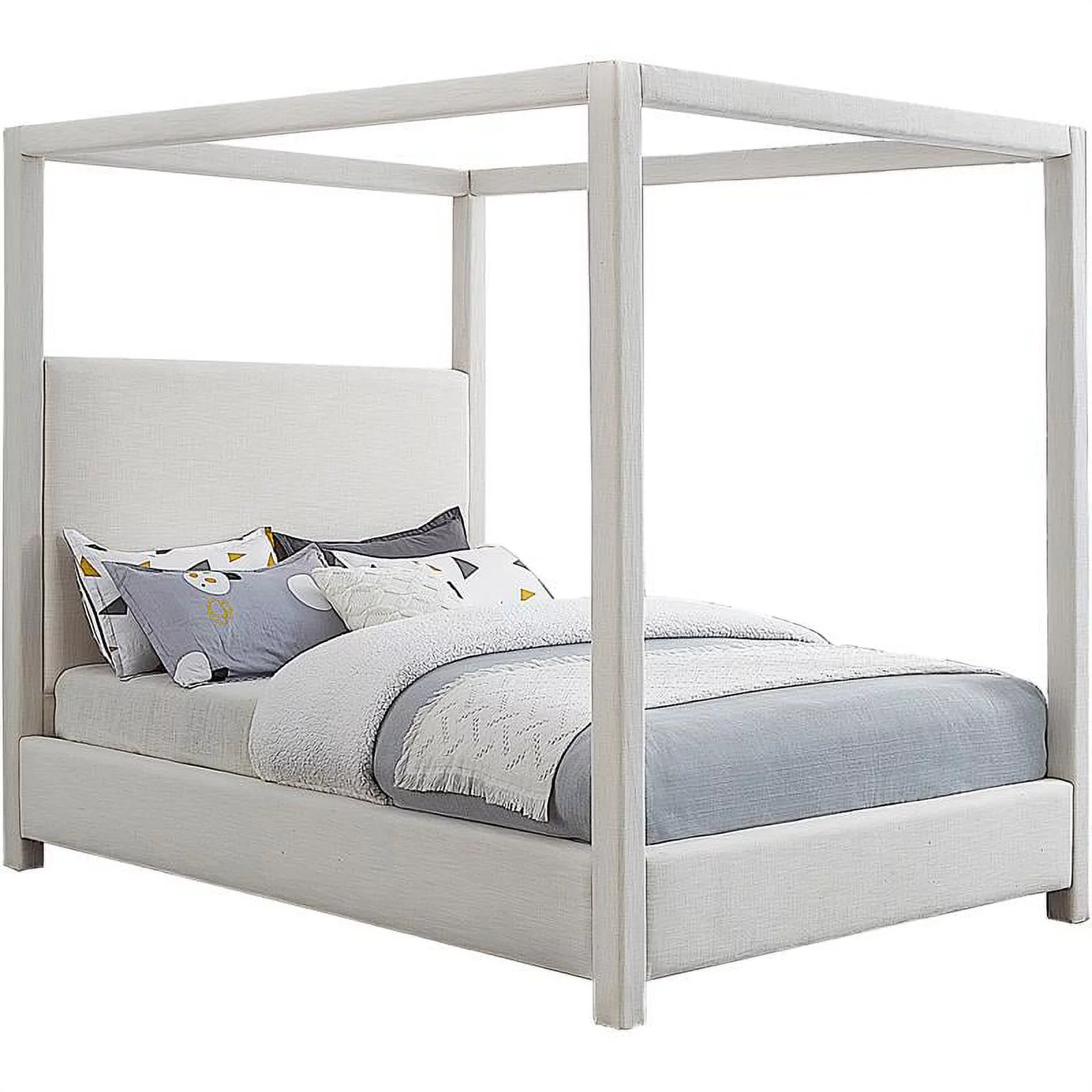 Meridian Furniture Emerson Cream King Bed