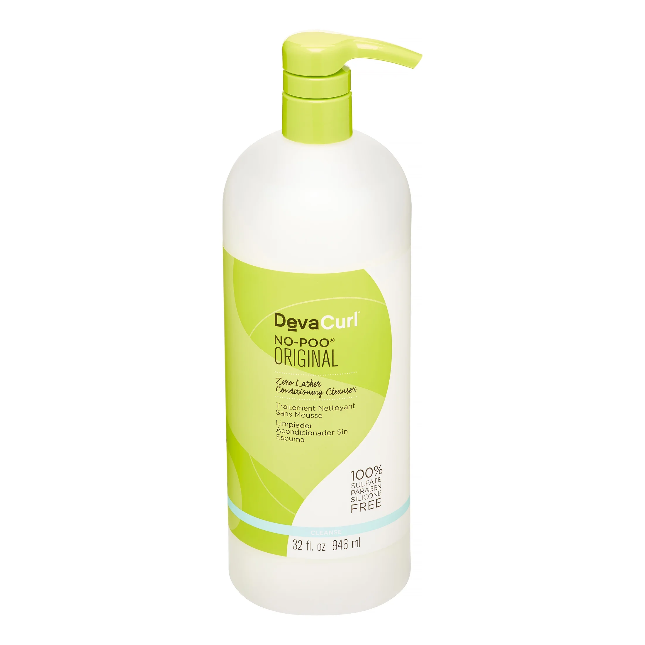 Devacurl No-Poo Zero Lather Conditioning Shampoo, 32oz