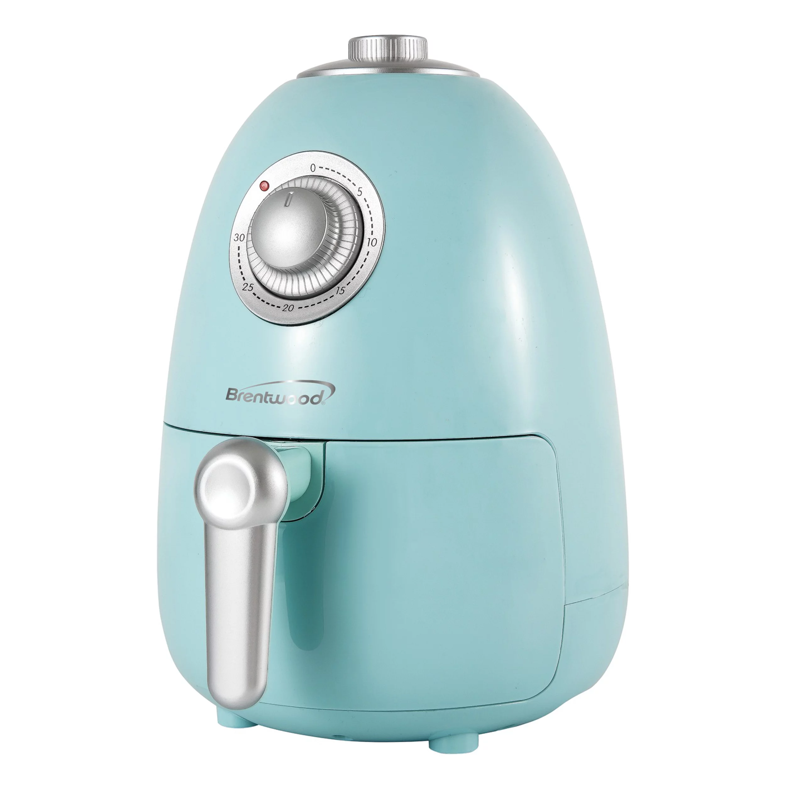 Btwd 2 Quart Small Electric Air Fryer in Blue with Timer and Temperature Control