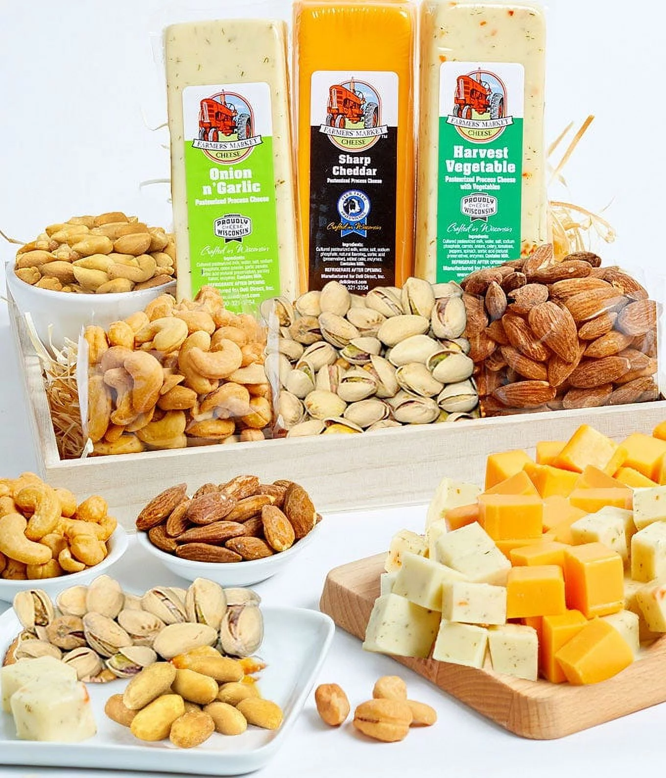 From You Flowers - Cheese & Nuts Sampler Tray