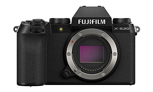 Fujifilm X-S20 Mirrorless Digital Camera XC15-45mm Lens Kit Black