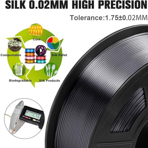 SUNLU Real Wood Fiber PLA Filament, Neatly Wound 1.75mm Dimensional Accuracy +/- 0.03mm, Fit Most FDM 3D Printers, 4kg in Total, 1kg per Spool, 4 Pack,（Wood+Fiber Cherry+Fiber Maple+Fiber Walnut）