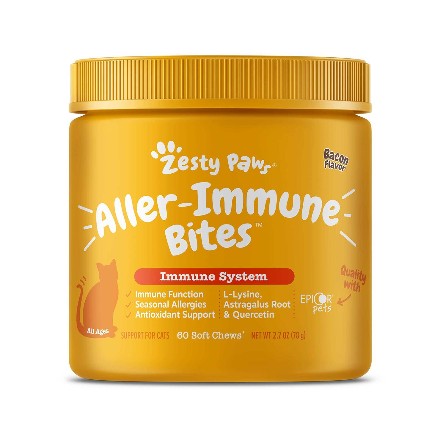 Zesty Paws Aller-Immune Bites for Cats - Pet Supplies online store