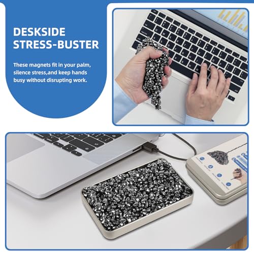 550pcs Desk Fidget Toys for Adults,Stress & Anxiety Relief, Sensory Fidget Toys for Office, ADHD, Autism,Ideal Gift (Colorful)