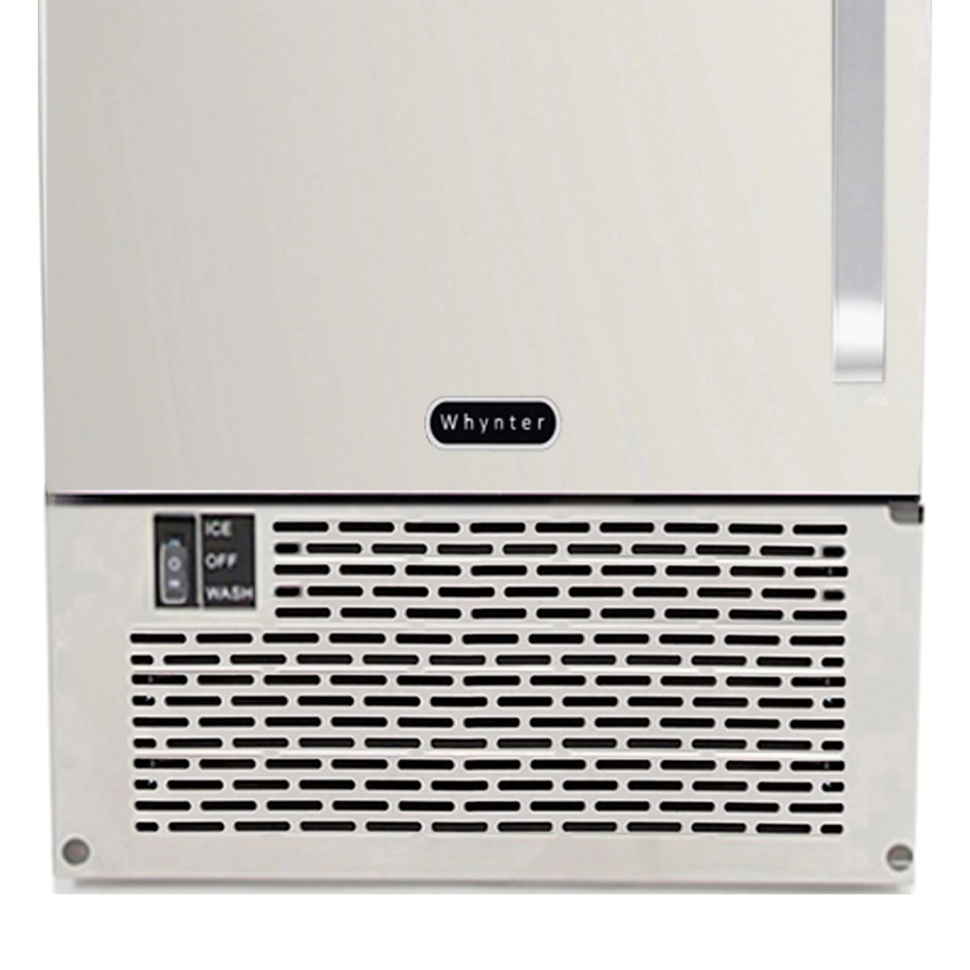 Whynter Built-In/Freestanding Ice Maker, 50 lb Cap Ice Cubes, Each (UIM-502SS)