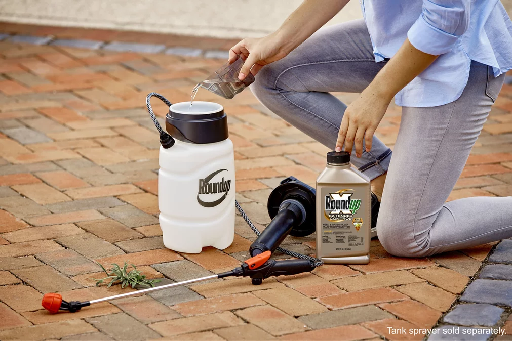 Roundup Concentrate Extended Control Weed & Grass Killer Plus Weed Preventer II 32oz.