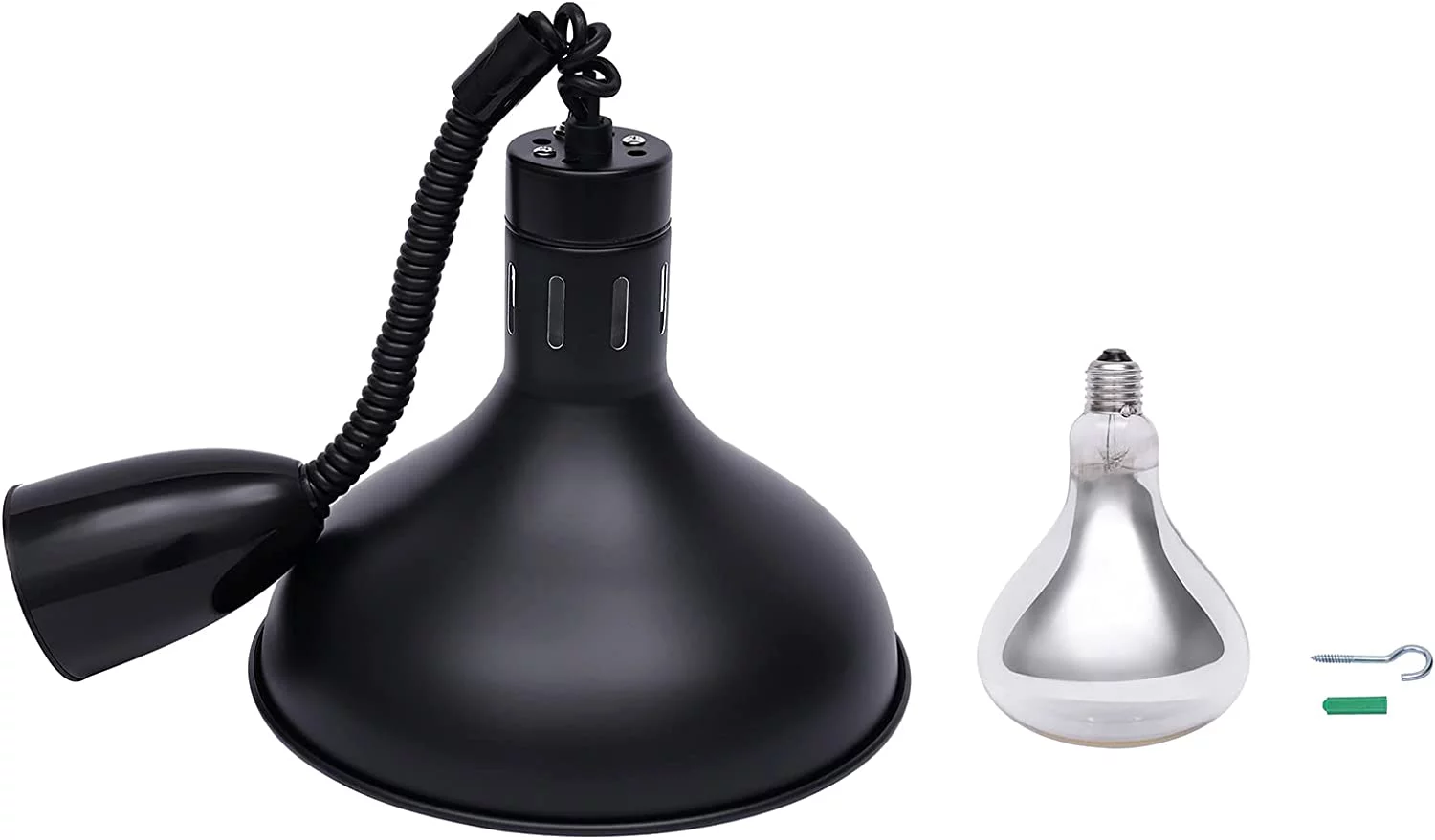 Miumaeov Food Heat Lamp Commercial Food Warmer Lamp Food Heating Lamp 250W Hanging