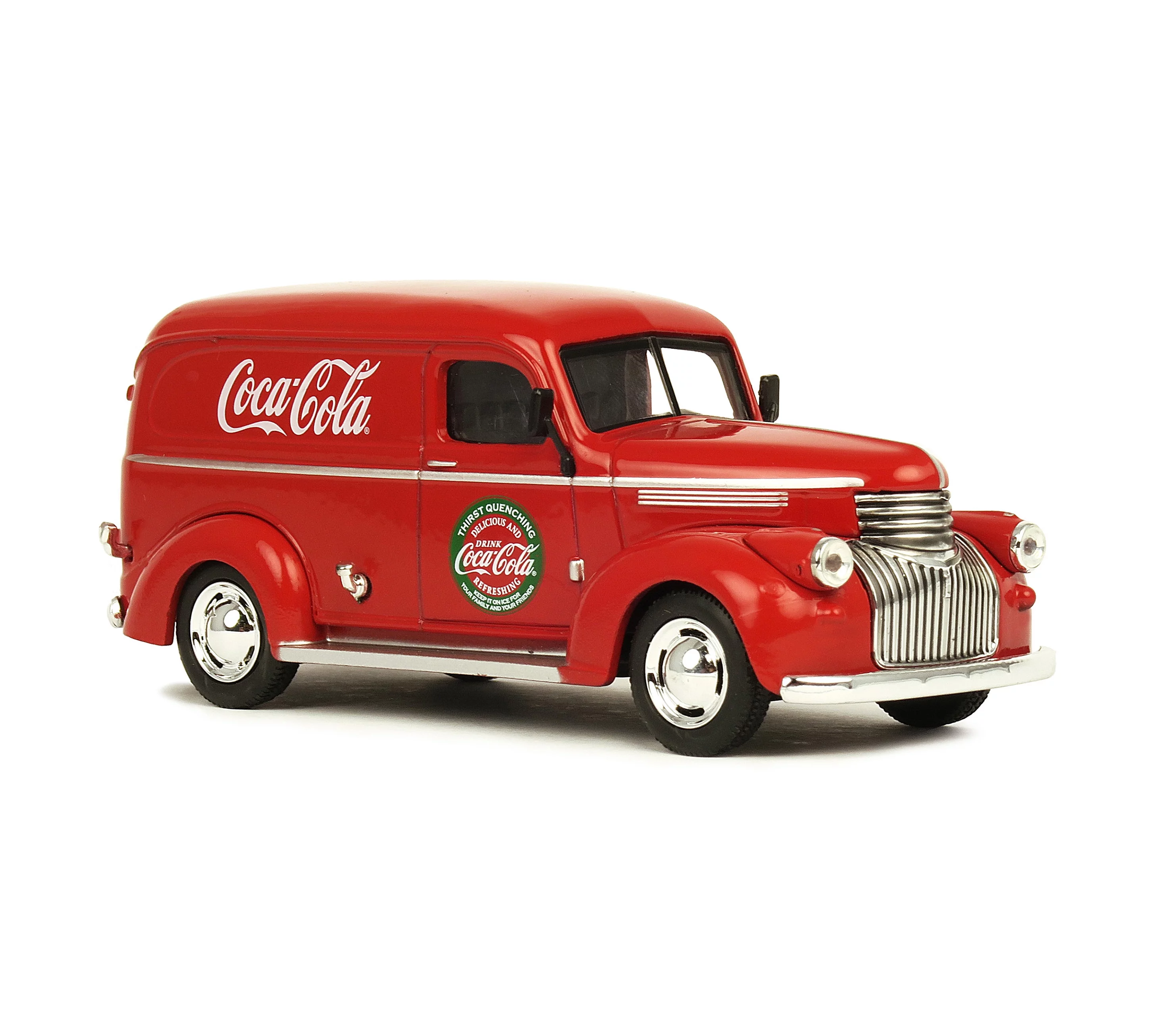 Coca-Cola 1/43 Scale 1945 Panel Delivery Diecast Van (Collectible Toy Vehicle)