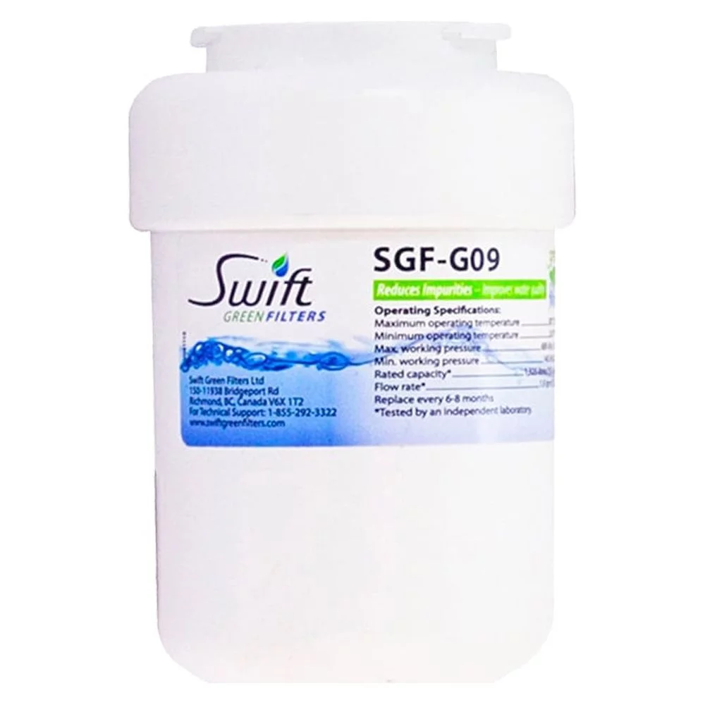 Swift Green Filters SGF-G9 Replacement Water Filter for GE MWF, WF287, 46-9991,EFF-6013A,46-9905 - 1 Pack