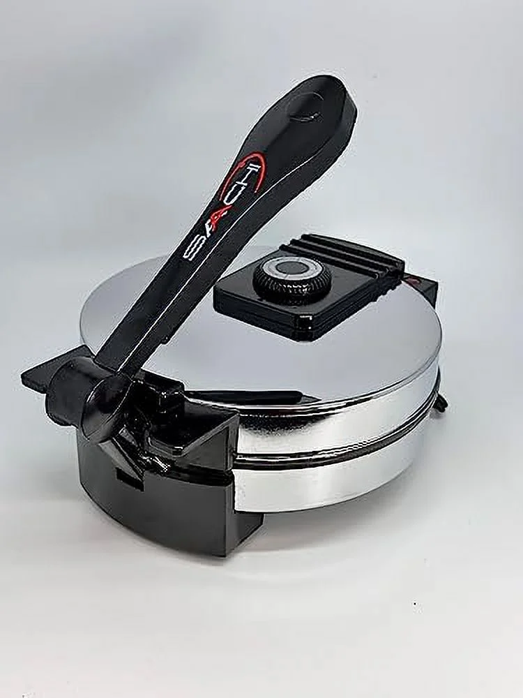 SA1650 Electric Non-Stick Roti Chapati Flat Bread Wraps/Tortilla Maker with Temperature Control