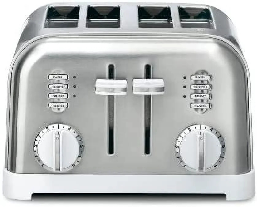 Cuisinart CPT-180WP1 Metal Classic 4-Slice toaster, White