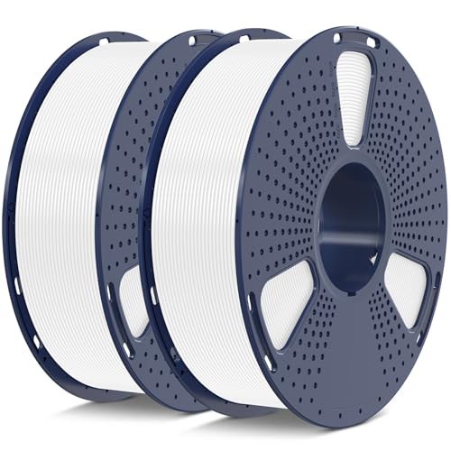 SUNLU 4kg PLA 3D Printer Filament Bundle, Neatly Wound PLA Filament 1.75mm ±0.02mm, Individually Vacuum Packed, 4kg in Total, 1kg per Spool, 4 Pack, 4000g, 4Black