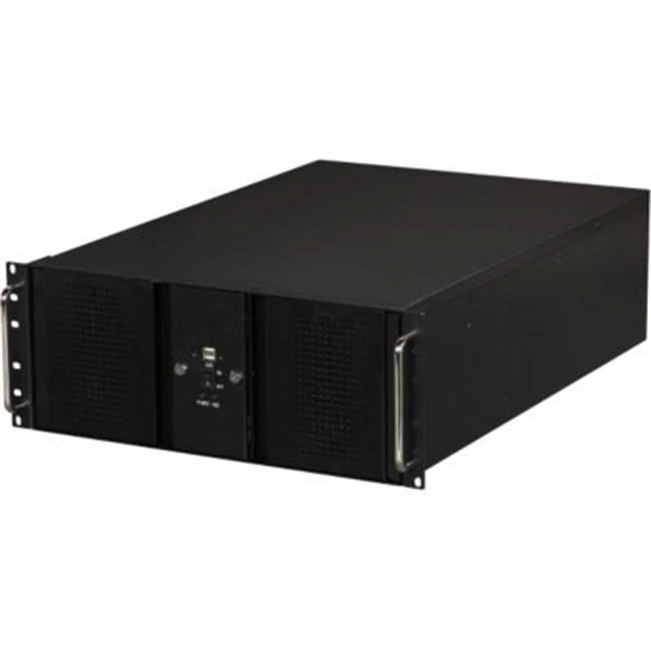 Athena Computer Power Corp. RM-DD4U48E808 4U Rackmount Black Steel Chassis