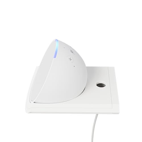 Amazon Echo Pop (newest model), Our smallest Alexa speaker, Fits in any room, Lavender Bloom