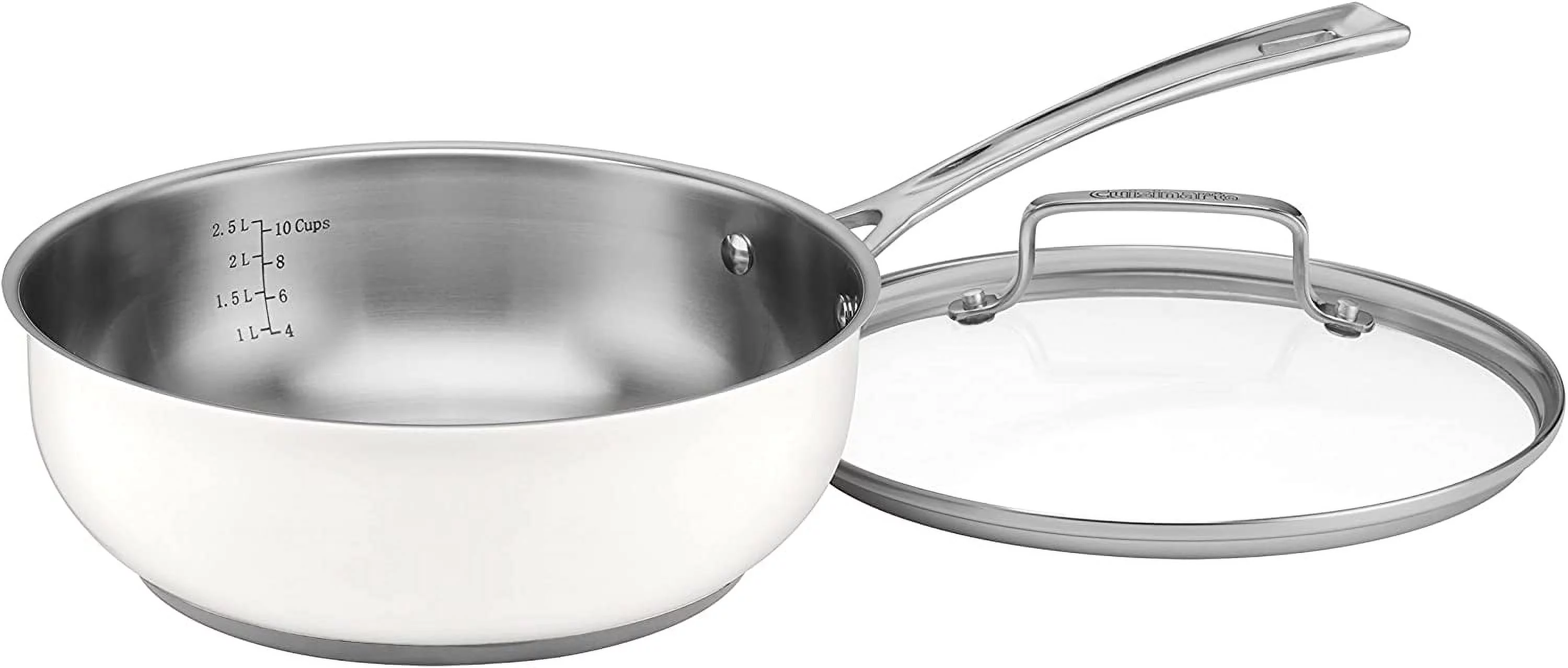 Cuisinart 3 Qt Chef's Pan with Cover