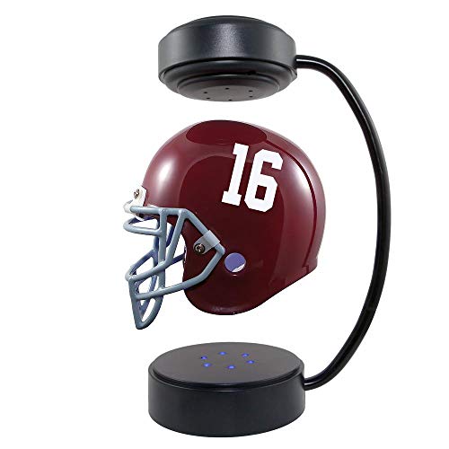 NCAA Hover Helmet - Collectible Levitating Football Helmet with Electromagnetic Stand