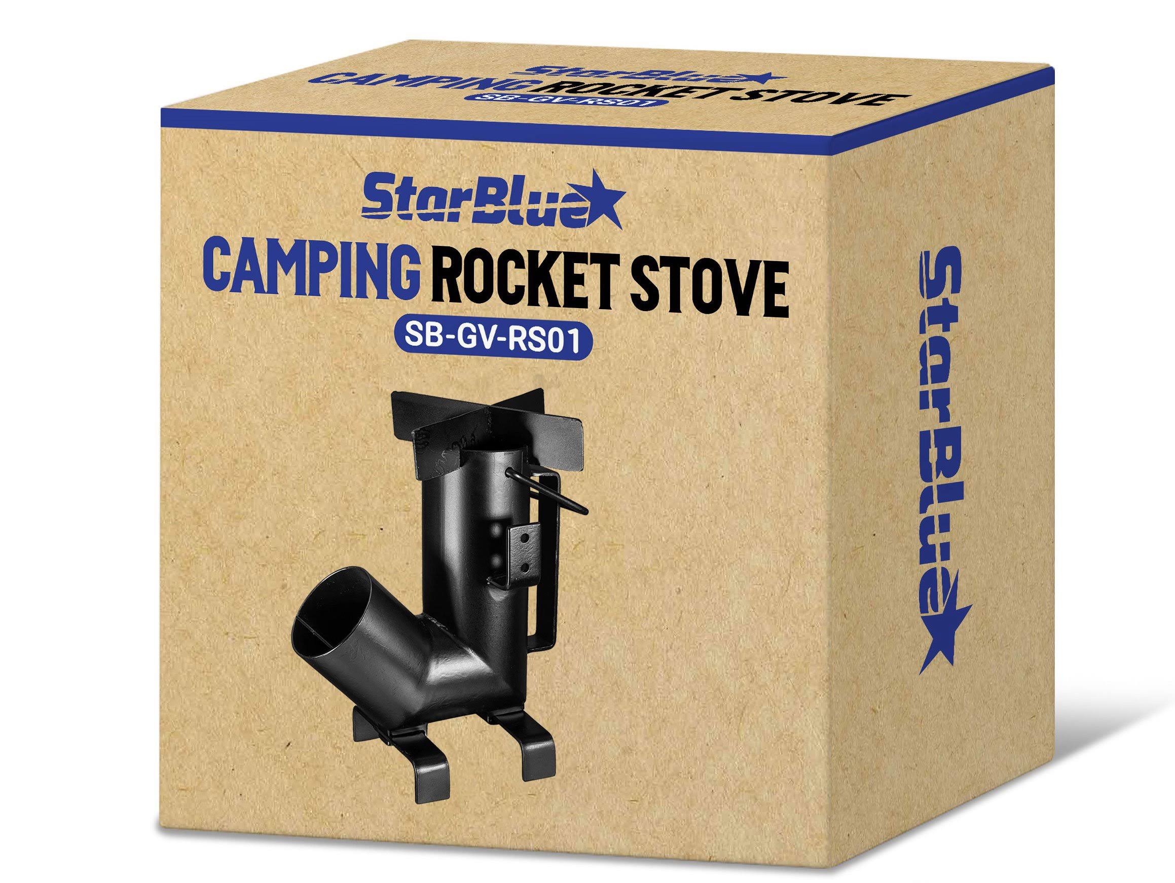 Camping Rocket Stove with Free Carrying Bag