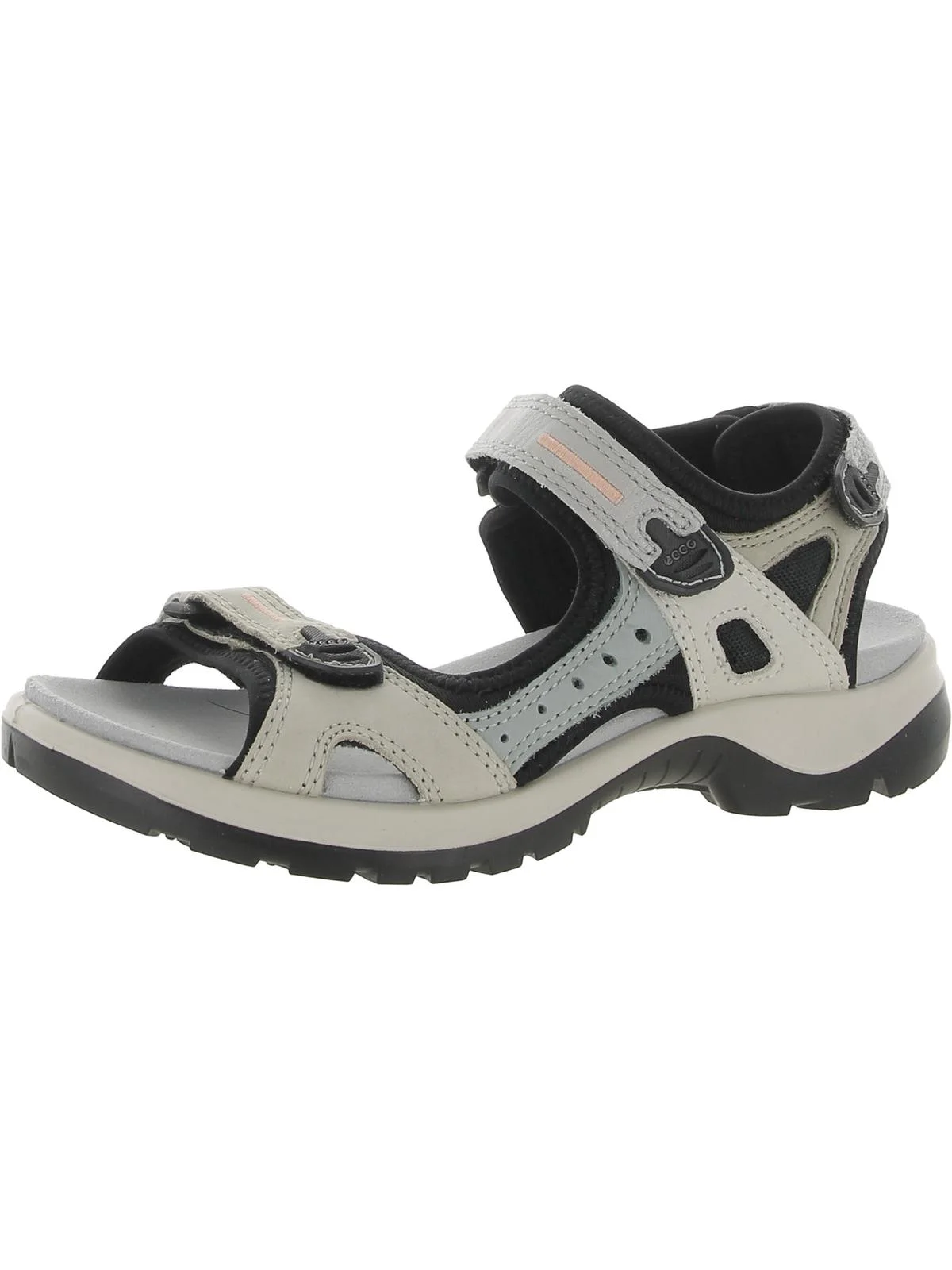 ECCO Womens Offroad Suede Strappy Sport Sandals