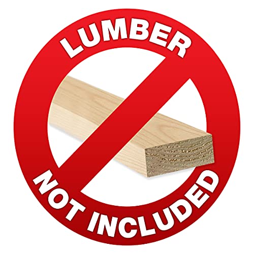 2x4basics 90192MI Custom Shed Kit with Peak Roof, 2x4