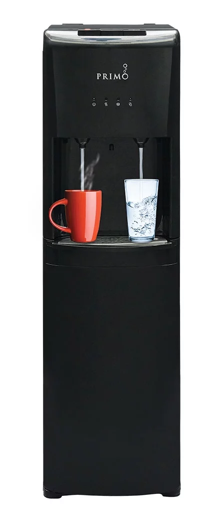 Primo Water Dispenser Bottom Loading, Hot/Cold Temperature, Black Model 601088