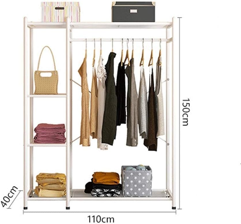 Home Wooden Coat Rack Stand Storage Rack Saves Space Hall Rack Hallway Shoe Rack with Shelves Coat hat Shoe