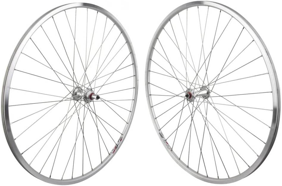 Wheel Master Weinmann LP18 Wheel Set - 700c, 36H, 5/6/7-Speed FW, QR, Silver