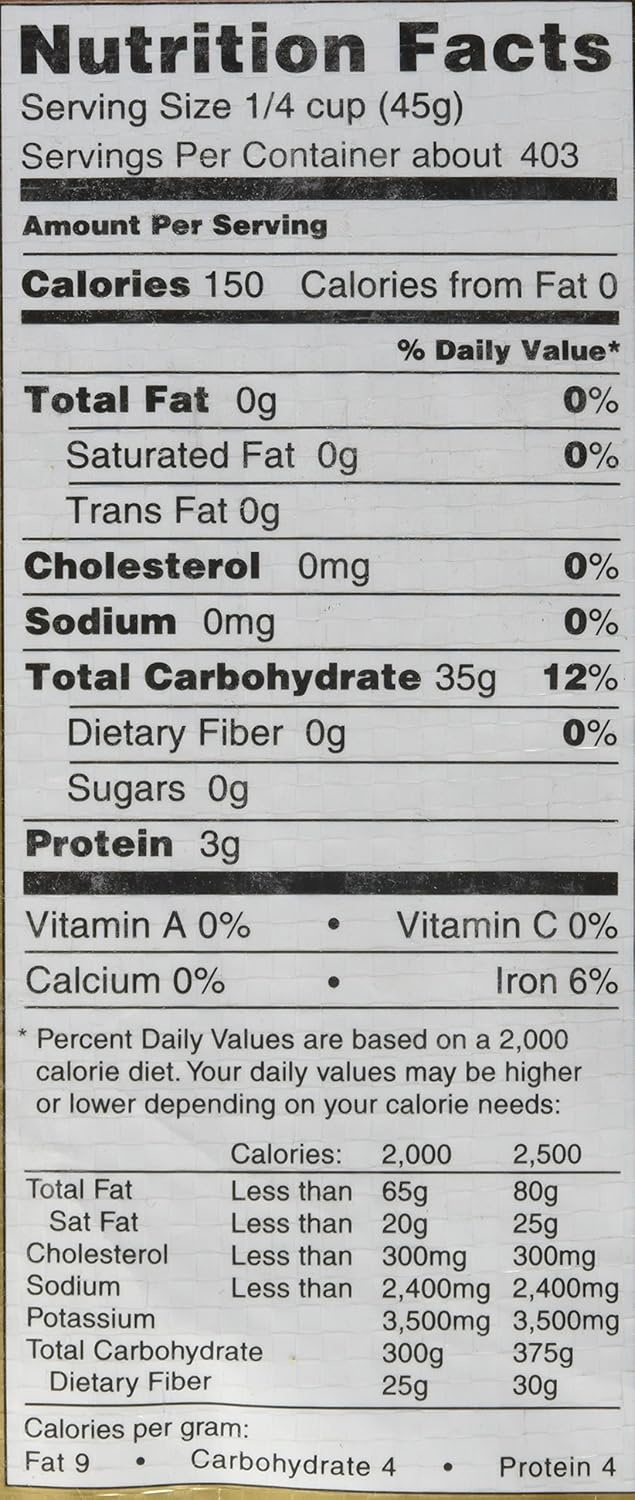 Royal Chef's Secret Extra Long Grain Basmati Rice, 40 Pound