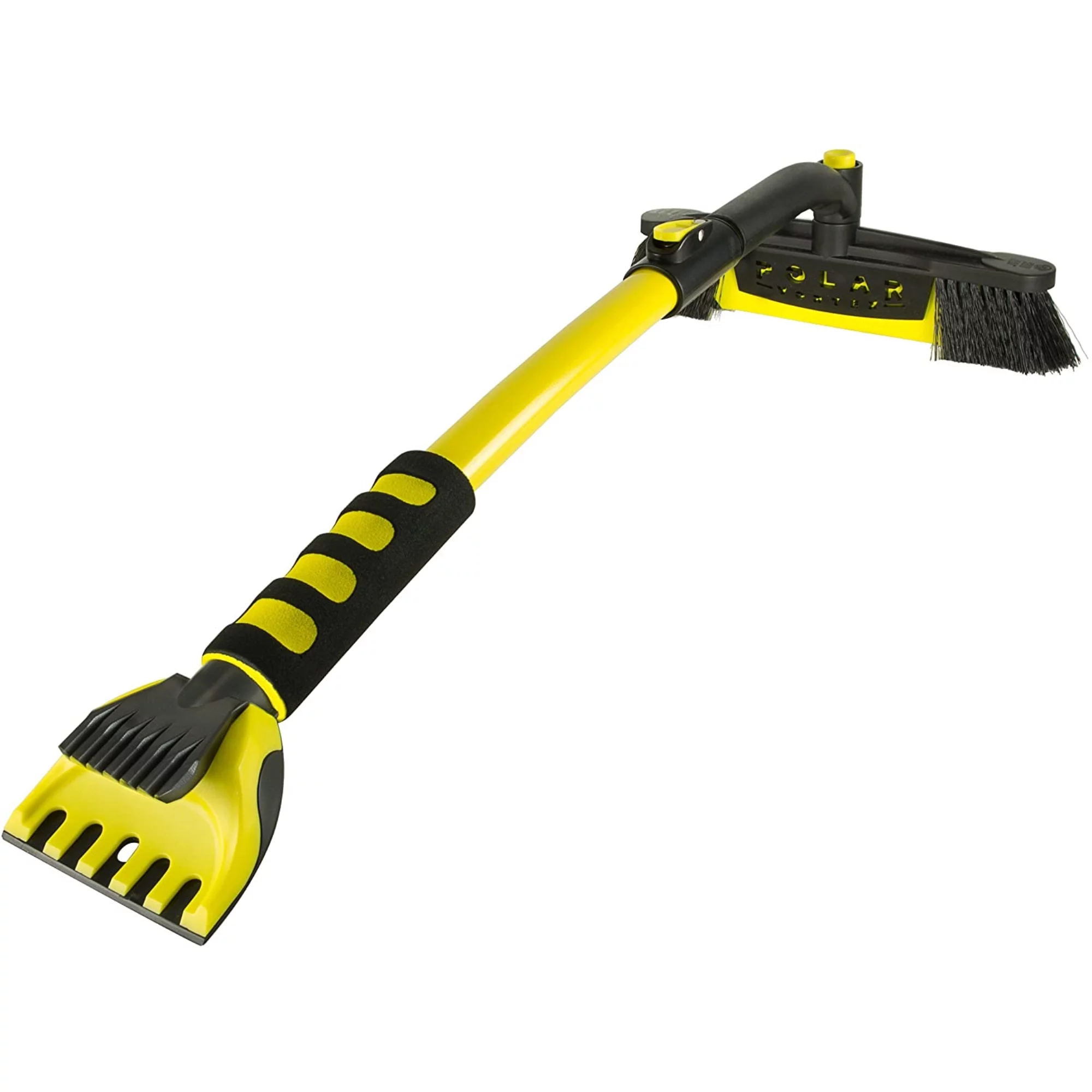 Subzero Snow Broom and Scraper Black/Yellow   14170