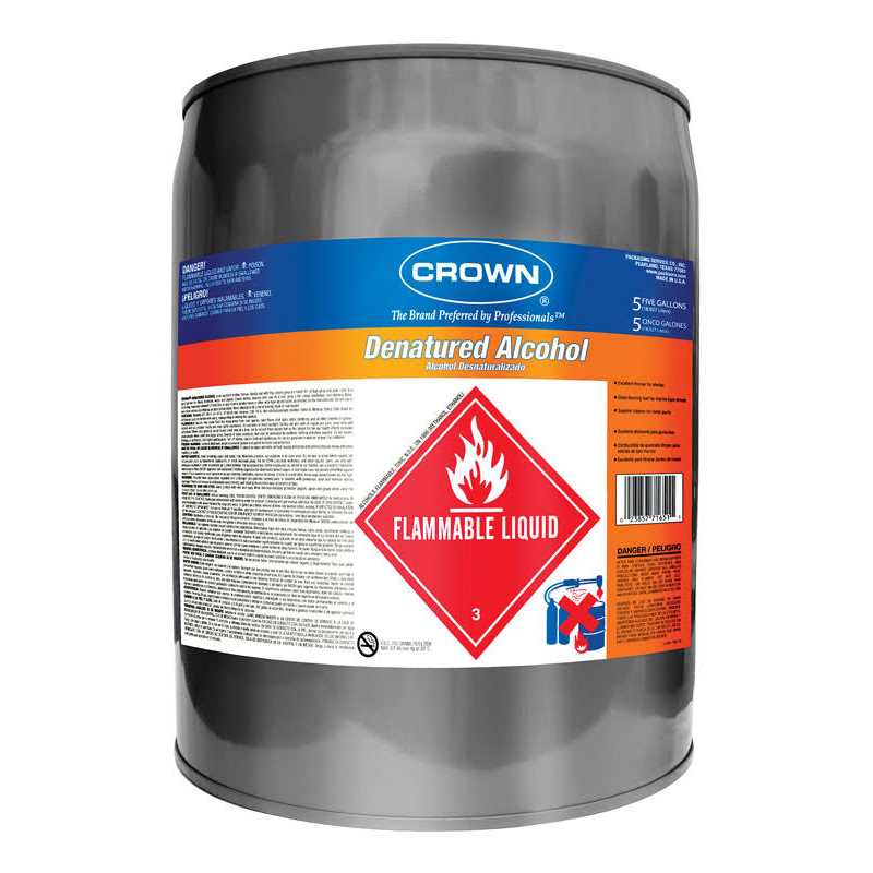 Crown Denatured Alcohol 5 gal DAM05