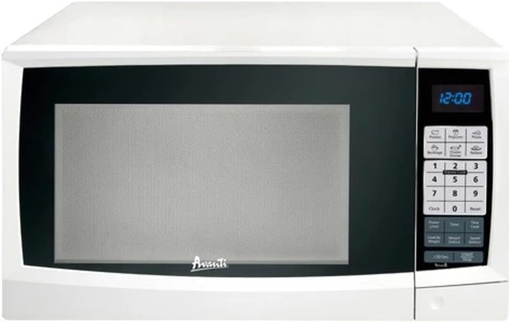 Avanti MT112K0W 1.1 Cubic Foot Microwave Oven, White