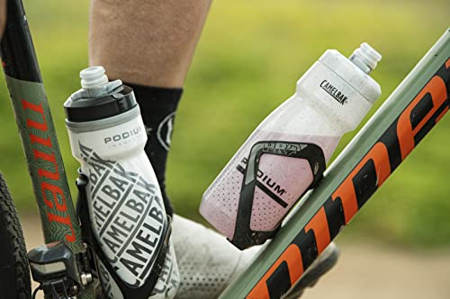 CamelBak Podium Chill Bike Insulated Squeeze Water Bottle Navy Stripe, 24oz