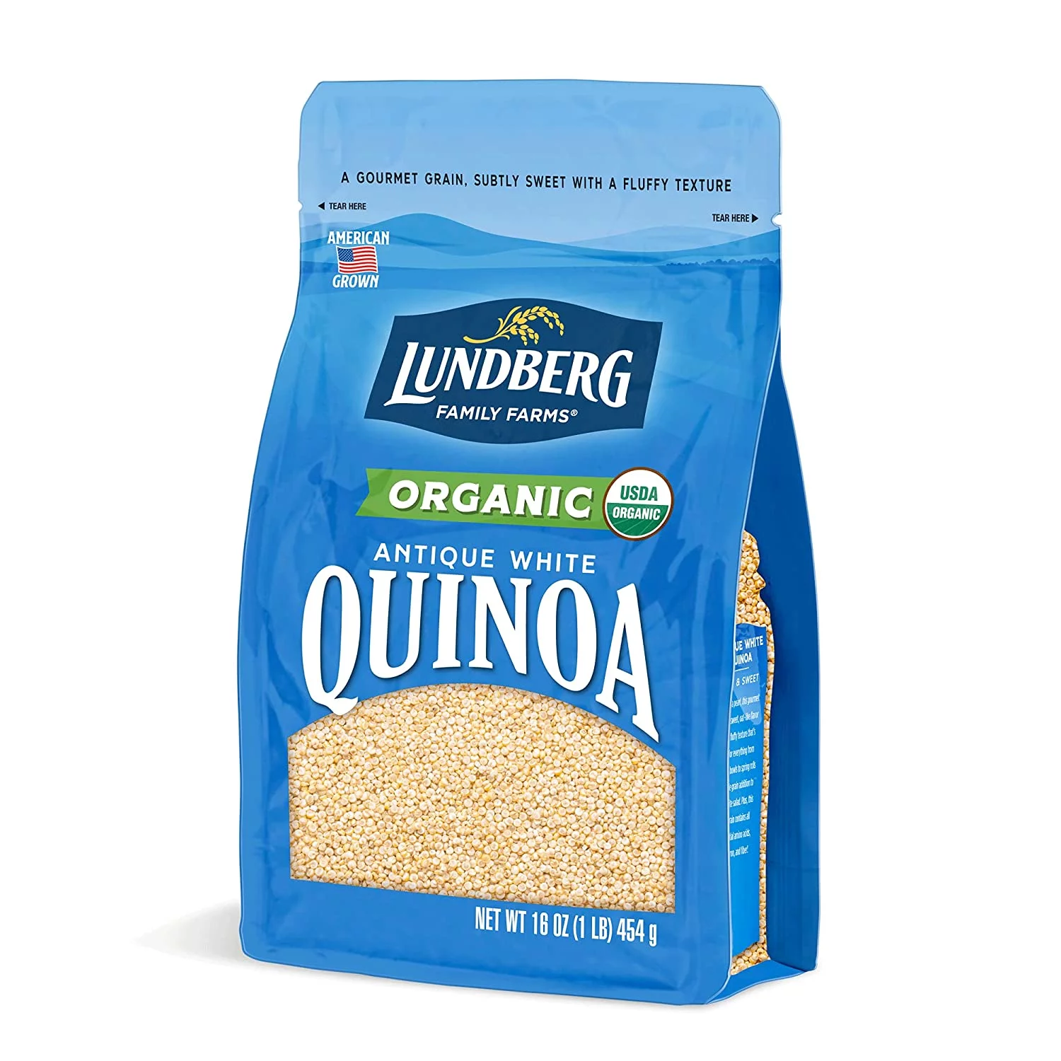 ORGANIC ANTIQUE WHITE QUINOA Pack of 6