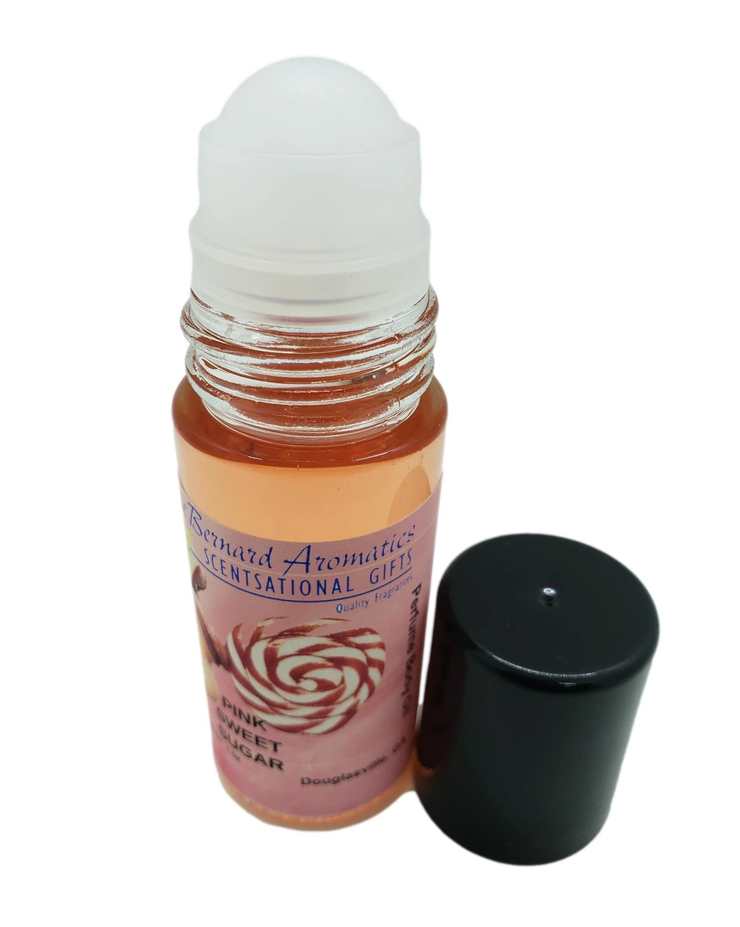 Jane Bernard Perfume Body oil for Women | PINK SWEET SUGAR | 30ml (1 oz glass roll on) |  Skin Safe | Pure | Handcrafted and Sweetly Alluring.