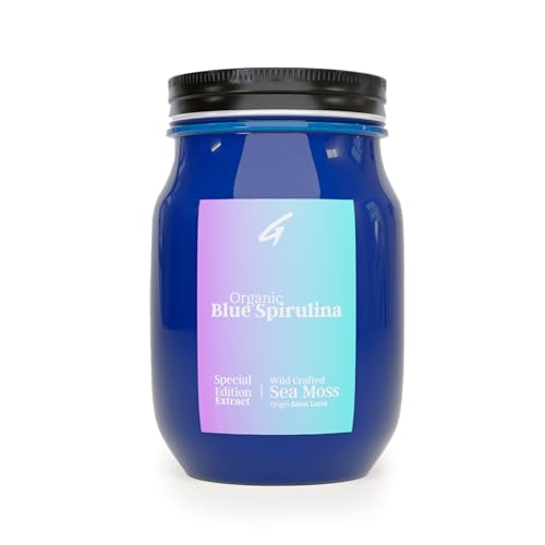 Wildcrafted Pineapple Sea Moss Gel/St. Lucia Sourced/Prepared in Small Batches/Backed by Science 16oz Single