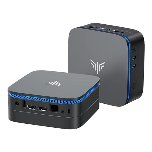 KAMRUI Mini PC, AK1 Plus, 12th Gen N95 Processor (Up to 3.4GHz), Mini Desktop Computers 16GB DDR4 1TB SSD Support 4K UHD, LAN, WiFi/BT 4.2, Micro Tower for Business, Office, Home Server