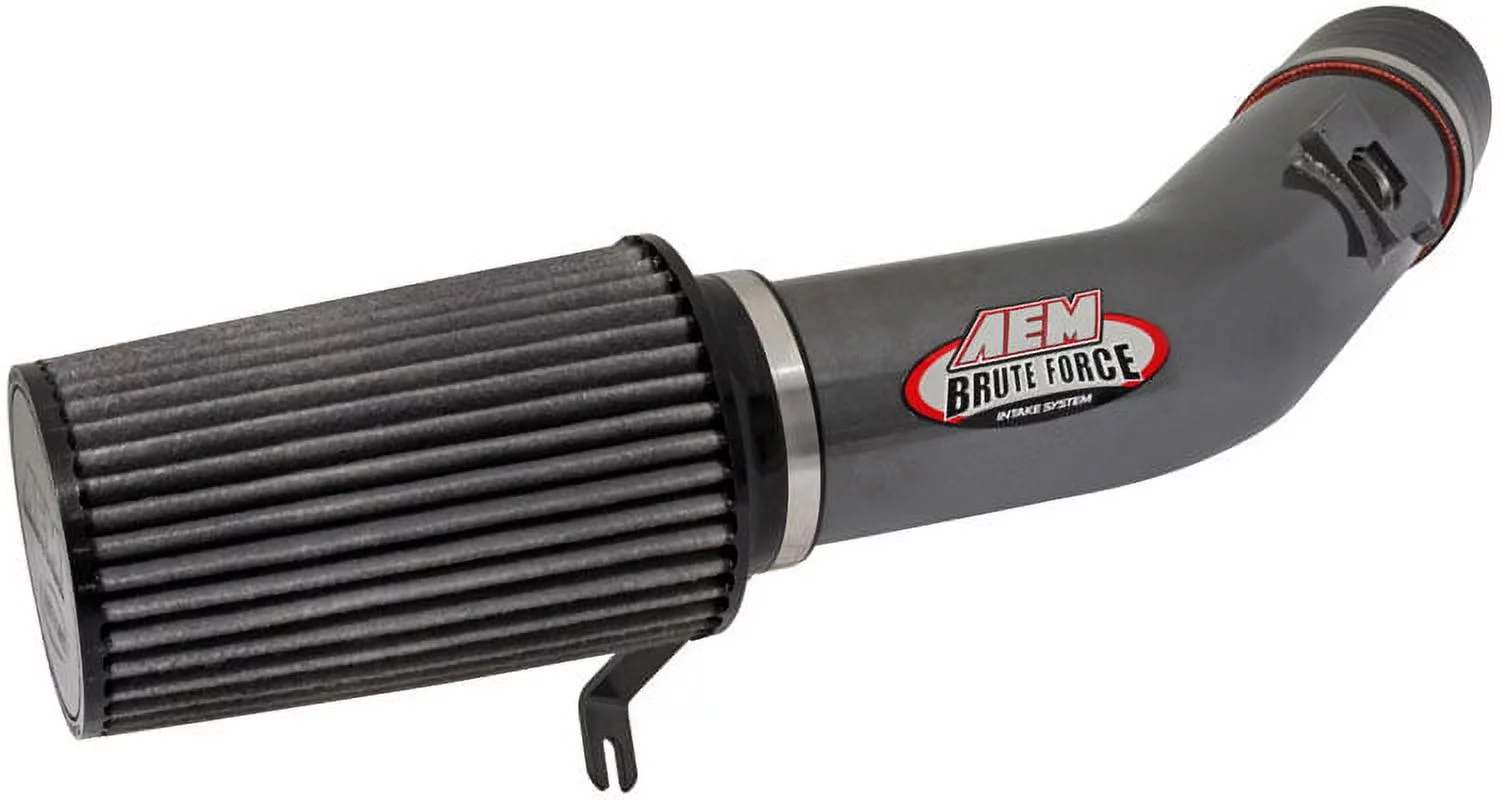 AEM 21-8104DC Gun Metal Brute Force Intake System Fits select: 2003-2005 FORD F250, 2003-2005 FORD F350