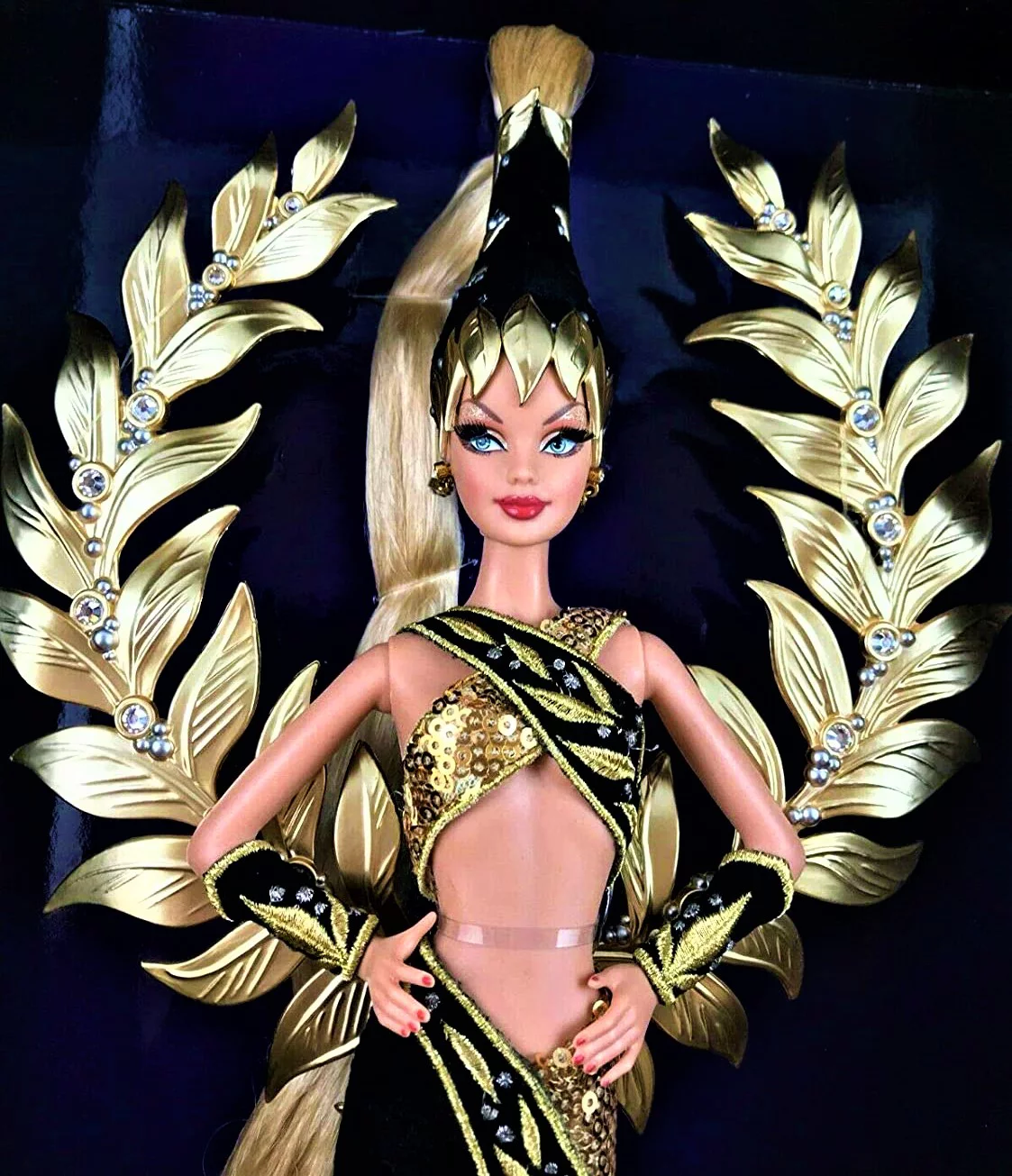 Golden Legacy Barbie Doll Bob Mackie Gold Label Limited Edition 2009 Mattel