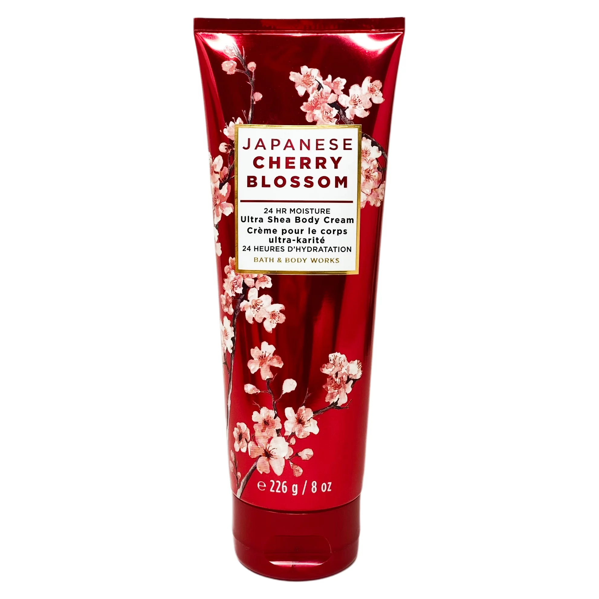 Bath and Body Works Japanese Cherry Blossom 2 Piece Gift Set - Body Cream and Body Scrub