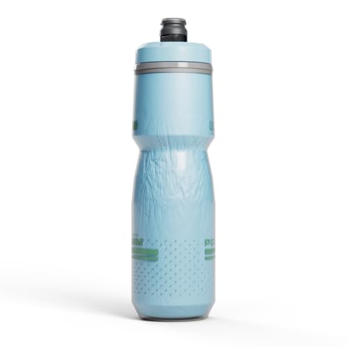CamelBak Podium Chill Bike Insulated Squeeze Water Bottle Navy Stripe, 24oz