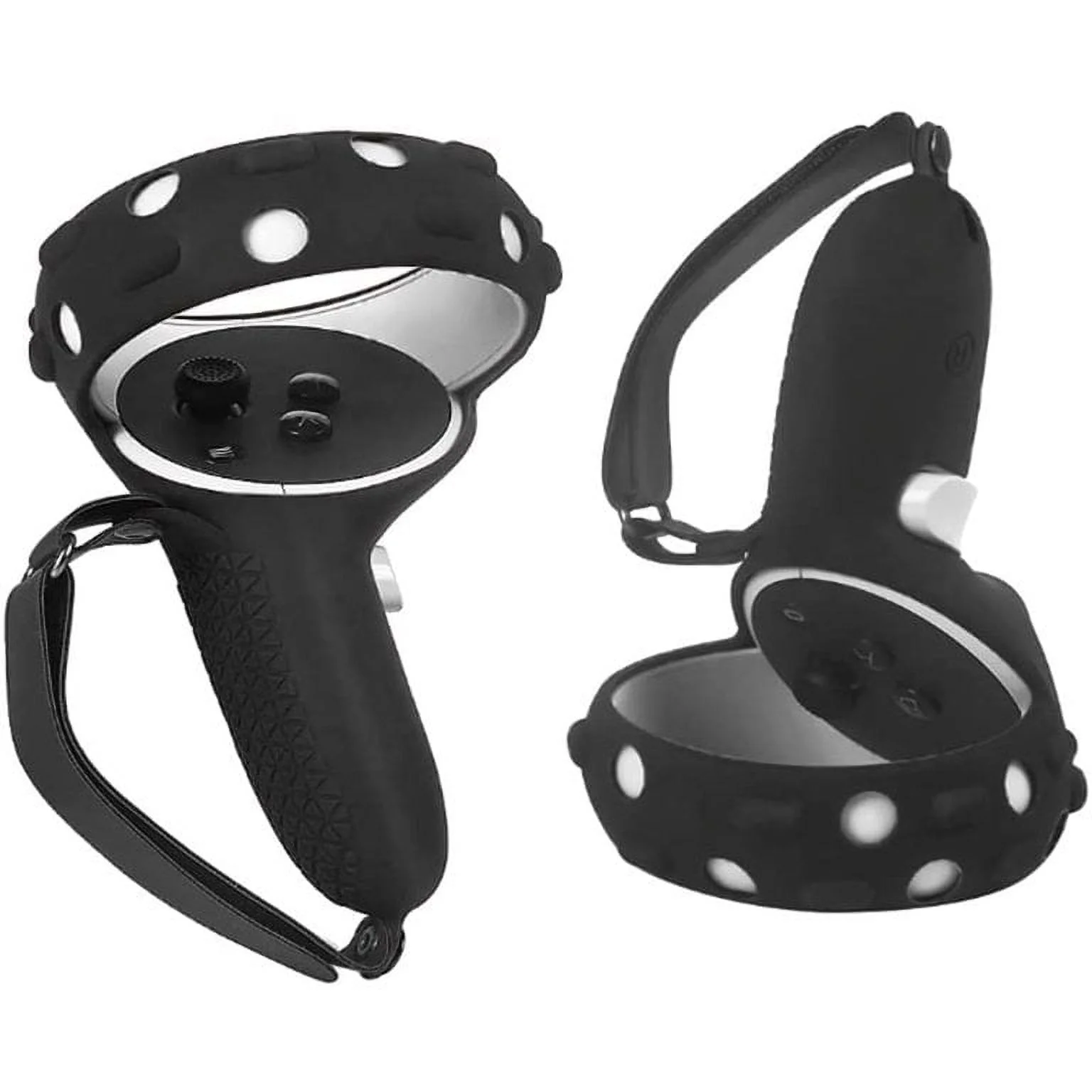 Newest Oculus Quest 2 - All-In-One VR Headset - 256 GB Gaming Headset with  1 Pair of Silicone Controller Grip Cover