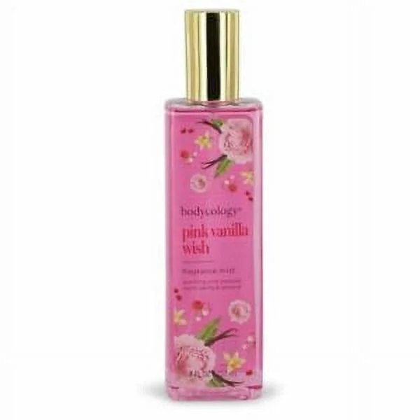 Bodycology Pink Vanilla Wish Fragrance Mist Spray By Bodycology8 Oz (Pack 6)