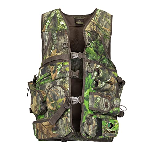 Mossy Oak Longbeard Elite Turkey Hunting Vest, Turkey Vest for Hunting with Seat