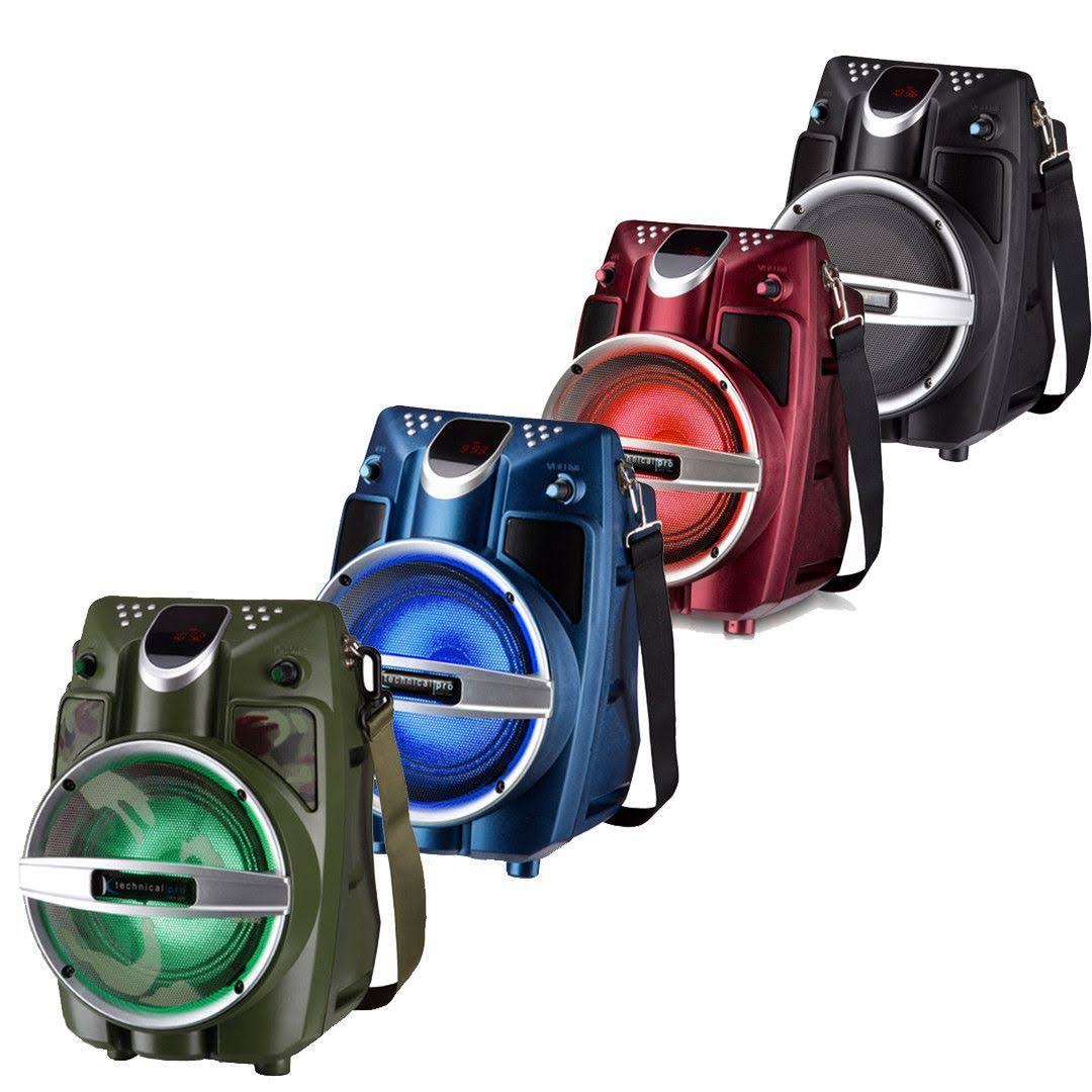 Technical Pro WASP550 Rechargeable Bluetooth Pa System