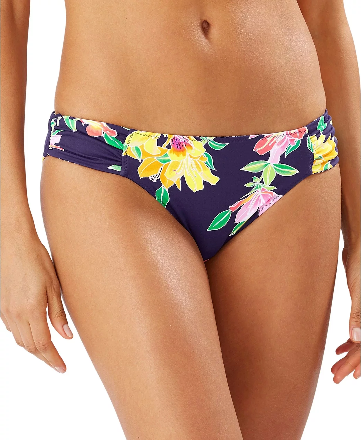 Tommy Bahama MARE Sunlillies Reversible Bikini Swim Bottom, US Large