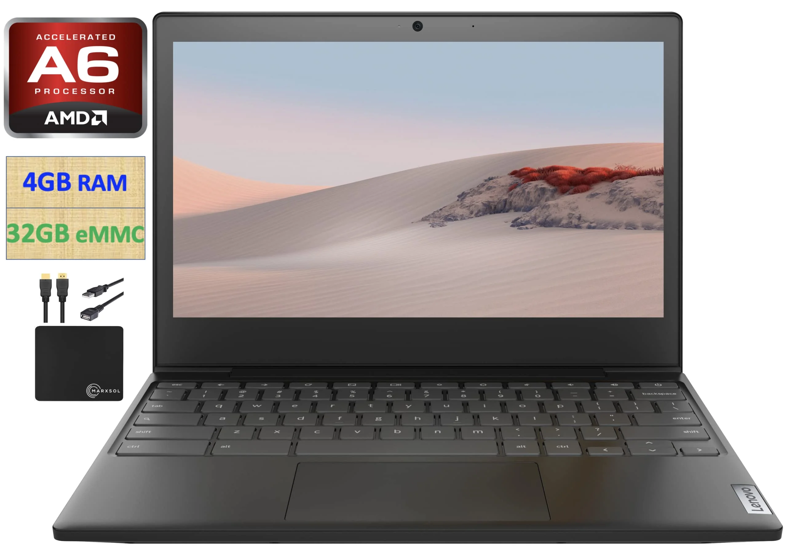 Lenovo 2022 Newest Lightweight Chromebook 3 11.6