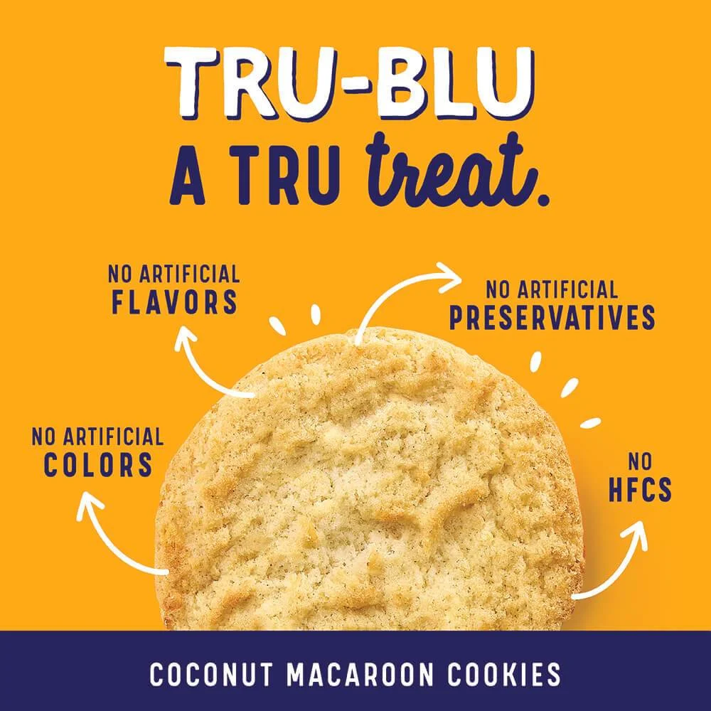 Tru Blu Coconut Macaroon Wirecut, 12 oz, Pack of 6