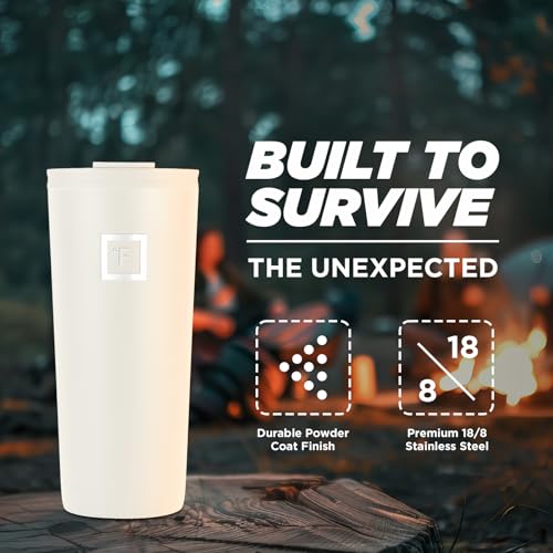 IRON °FLASK Classic Tumbler - Vacuum Insulated Stainless Steel Water Bottle, Double Walled, Drinking Cup, Insulated Travel Mug (Cotton Candy, 24 oz Solid Lid)