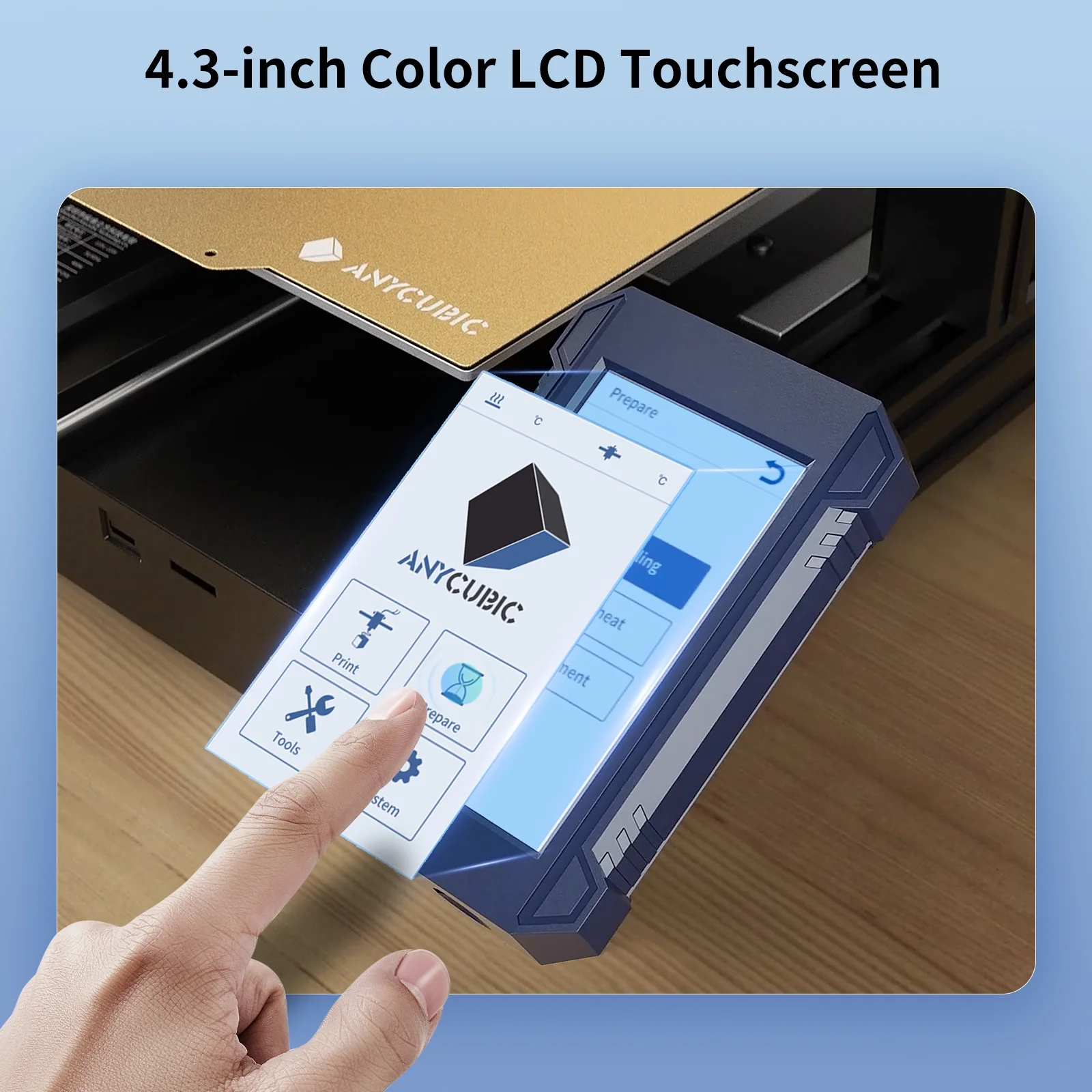 Anycubic Kobra 2 3D Printer, 6X Faster Speed Firmware Upgrades Auto Leveling Pre-Installed with Upgraded Extrusion System Efficient and Precise Delivery 8.7